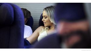 Mia Malkova sexo en avion