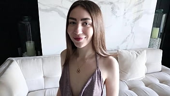 This sweet-faced girl really loves having her ass fucked