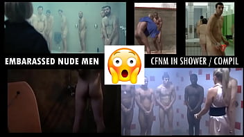 20 Movies Compil: Embarassed Nude Men in Shower (CFNM)
