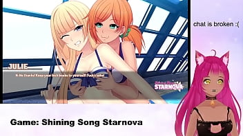 VTuber LewdNeko Plays Shining Song Starnova Natsuki Route Part 1